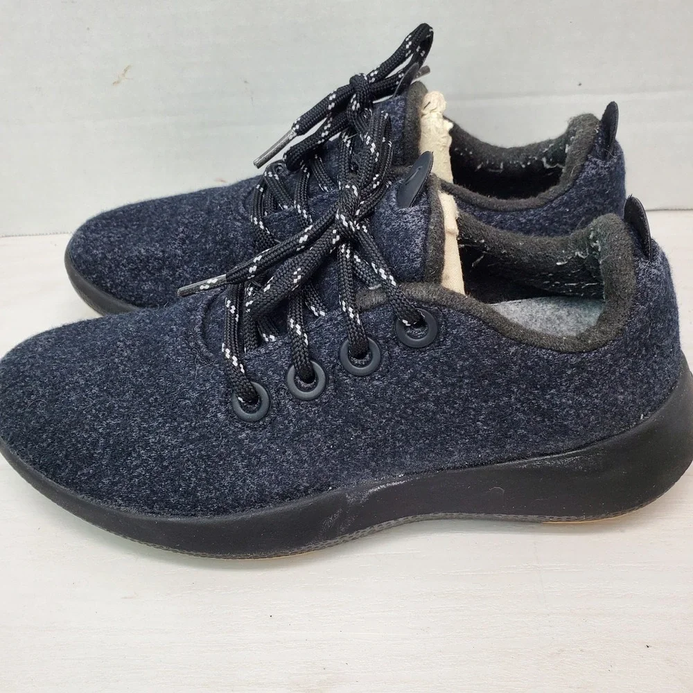 Allbirds Wool Running Men's Size 7W Gray‎ Lightweight Comfort Hipster Natural
